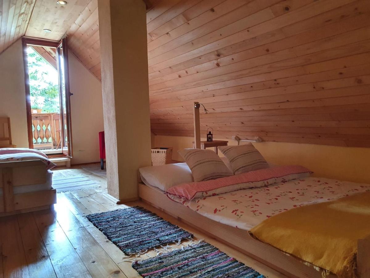 Mountain Eco Chalet Konjska Dolina On 1400 M Asl -Near Pokljuka Srednja Vas v Bohinju 外观 照片